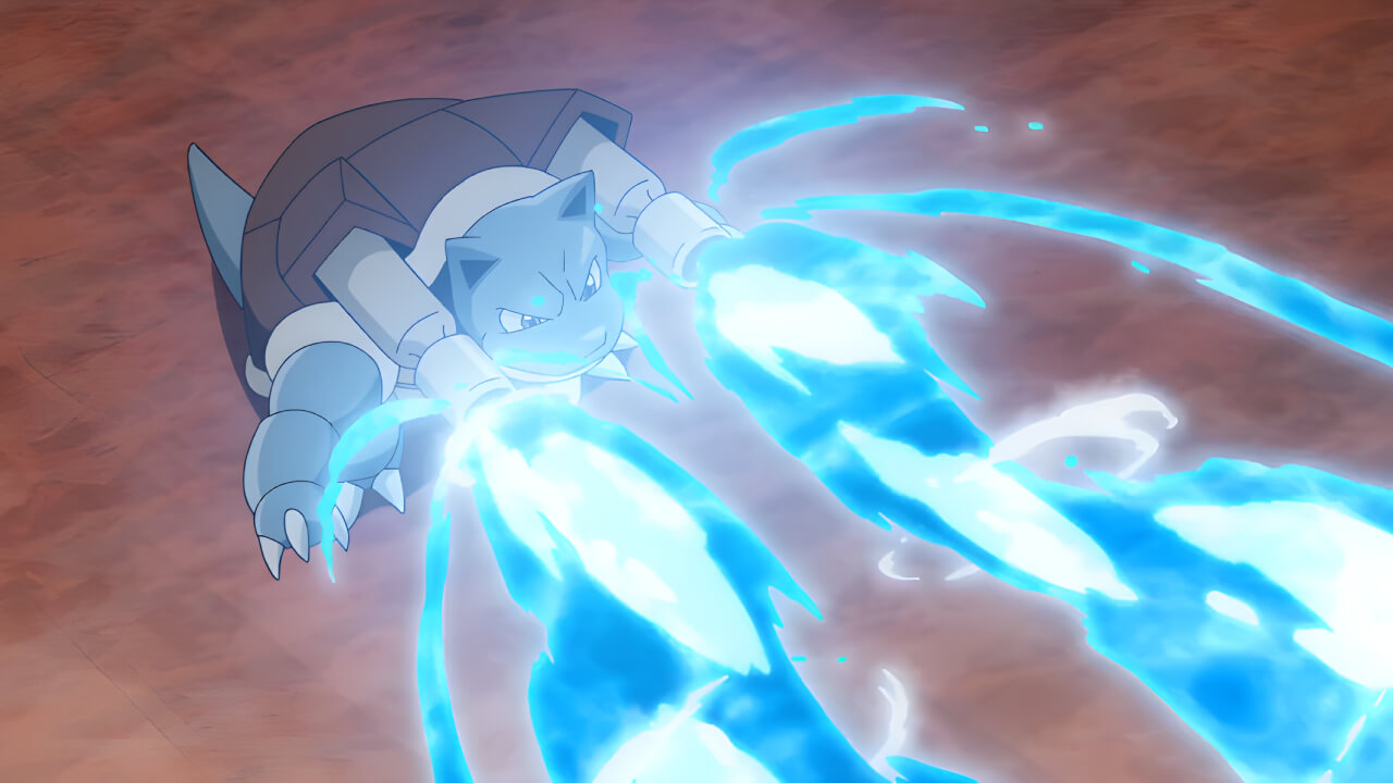 Blastoise Hydro Pump VPokedex