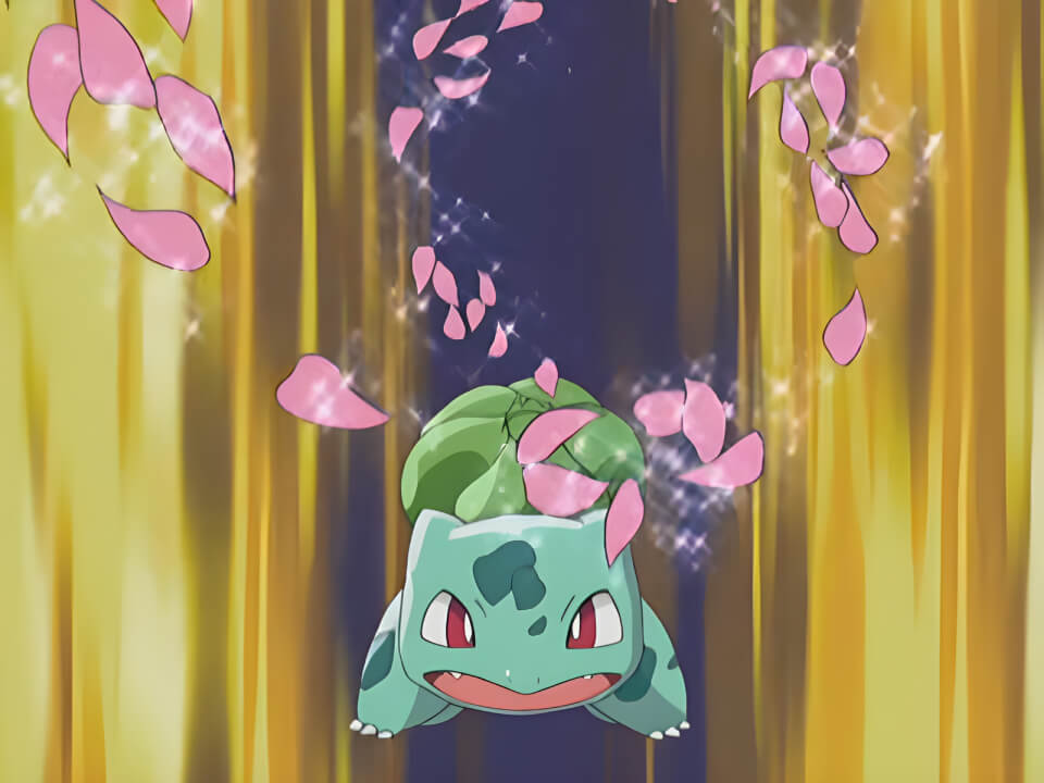 Bulbasaur Petal Dance VPokedex