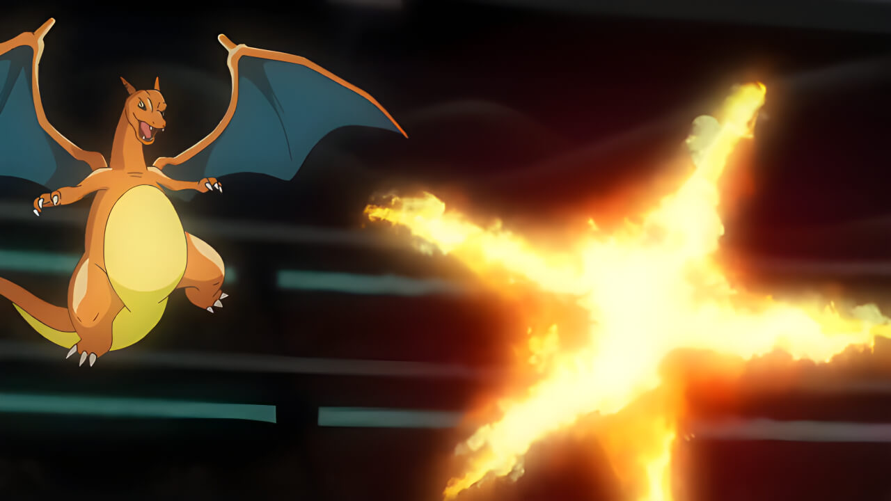 Charizard Fire Blast VPokedex