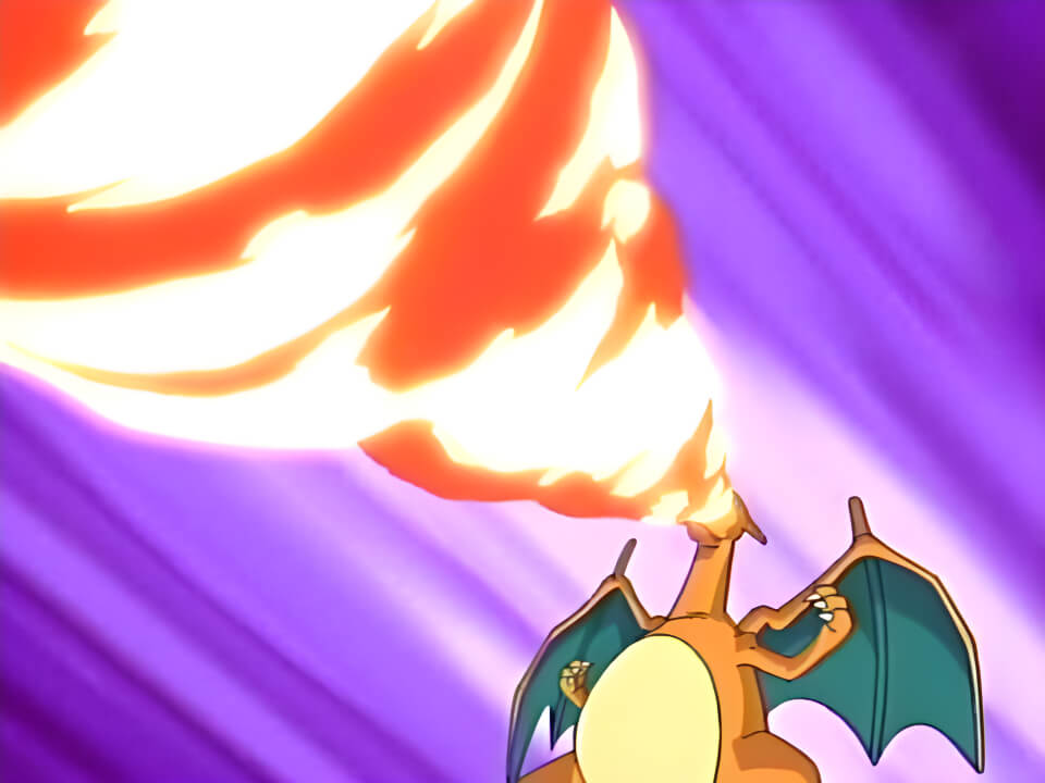 Charizard Fire Spin VPokedex