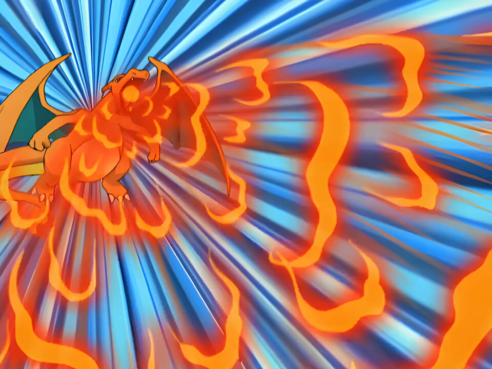 Charizard Heat Wave VPokedex