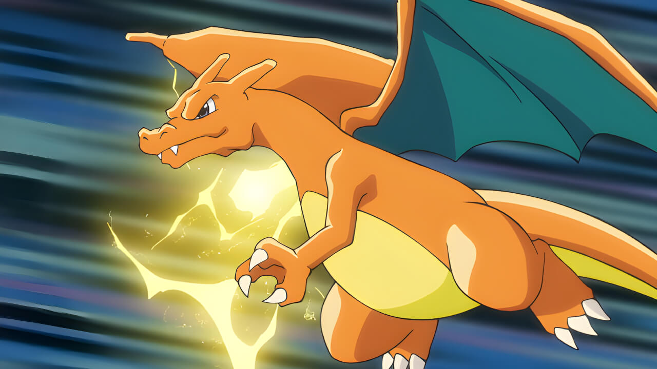 Charizard Thunder Punch VPokedex