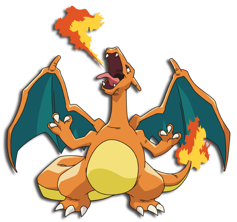 Charizard anime VPokedex