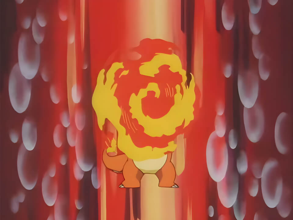Charmander Fire Spin VPokedex