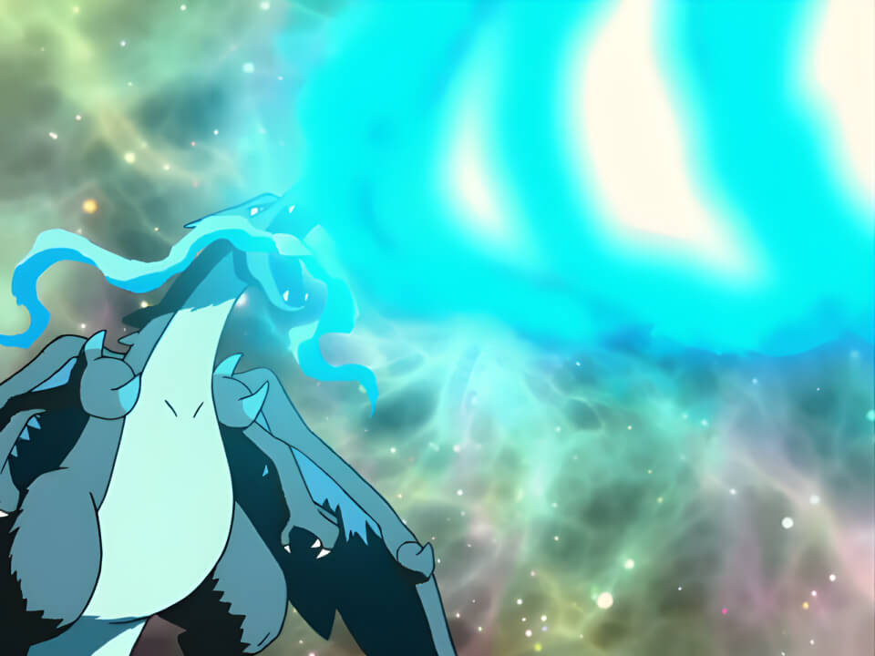 Mega Charizard X Fire Spin VPokedex