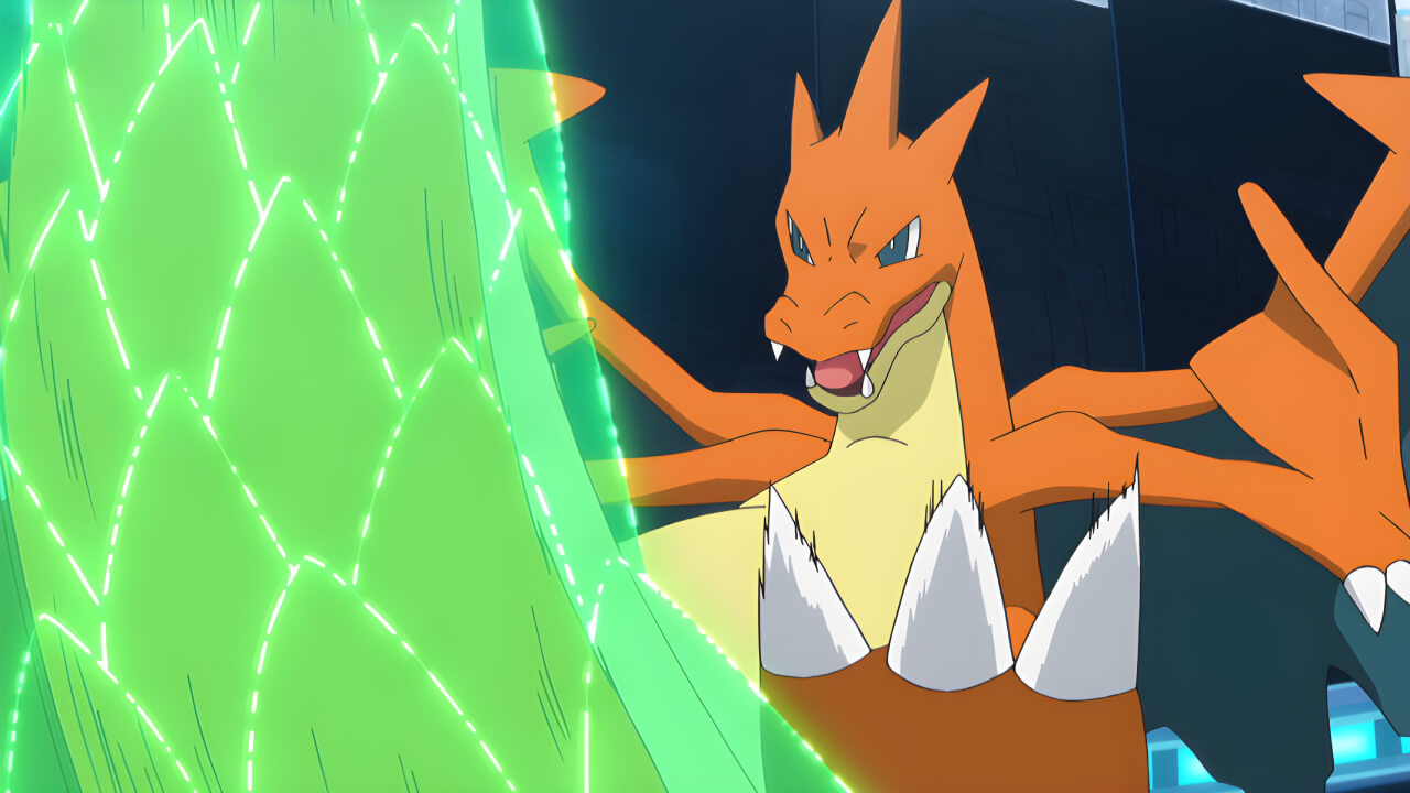 Mega Charizard Y Dragon Tail VPokedex