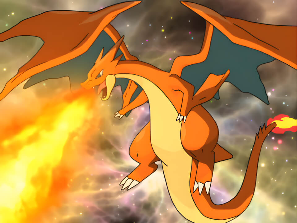 Mega Charizard Y Flamethrower VPokedex