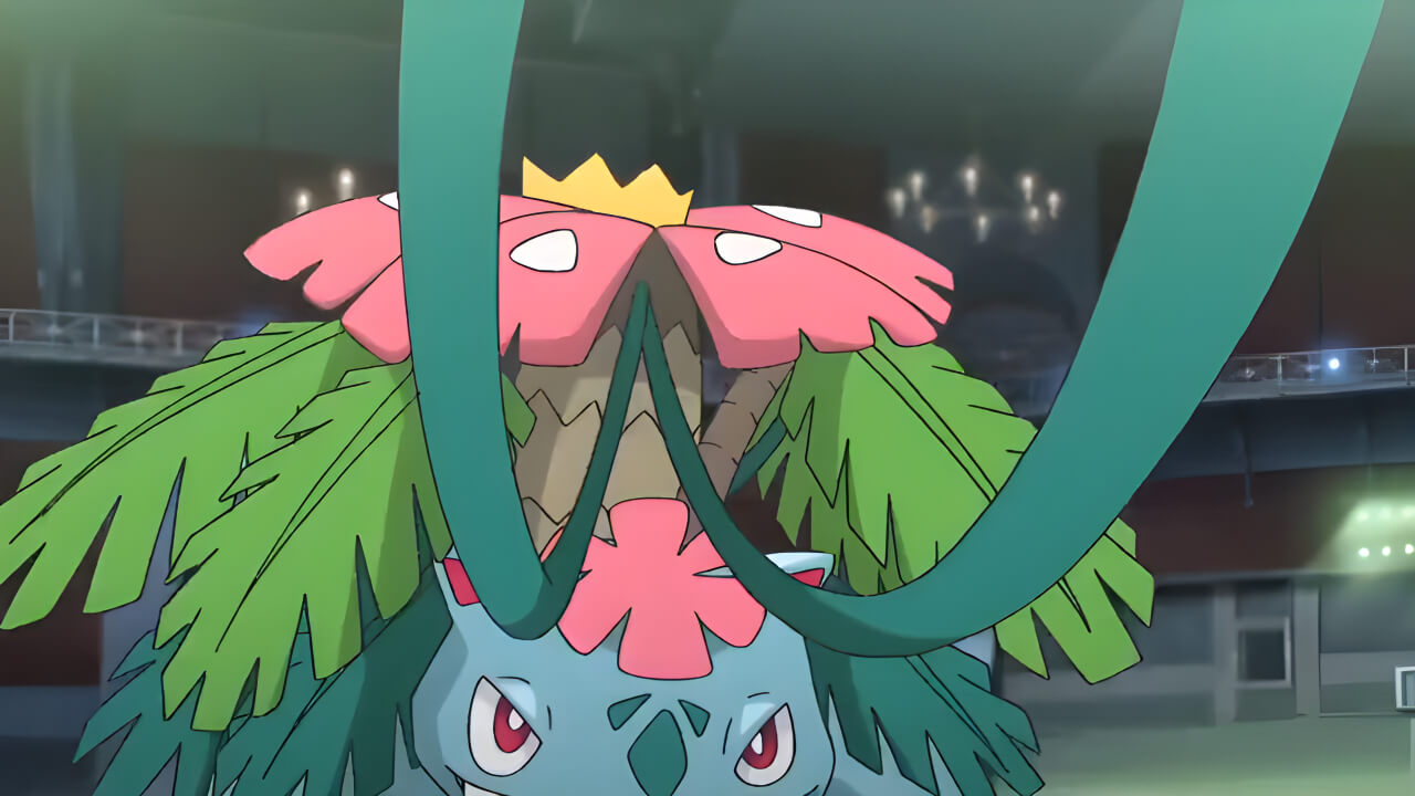 Mega Venusaur Vine Whip VPokedex