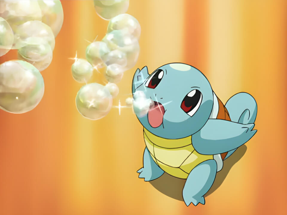 Squirtle Bubble VPokedex