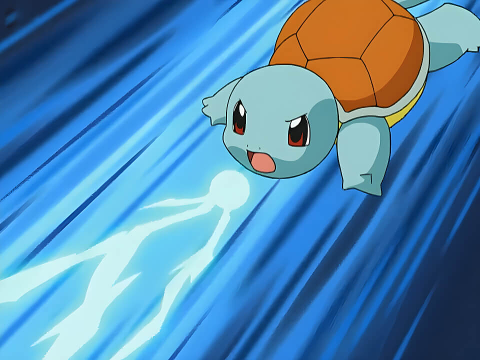 Squirtle Ice Beam VPokedex