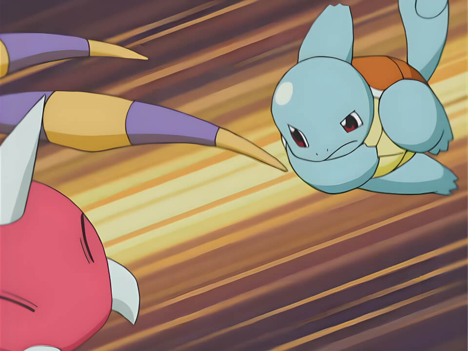 Squirtle Tackle VPokedex