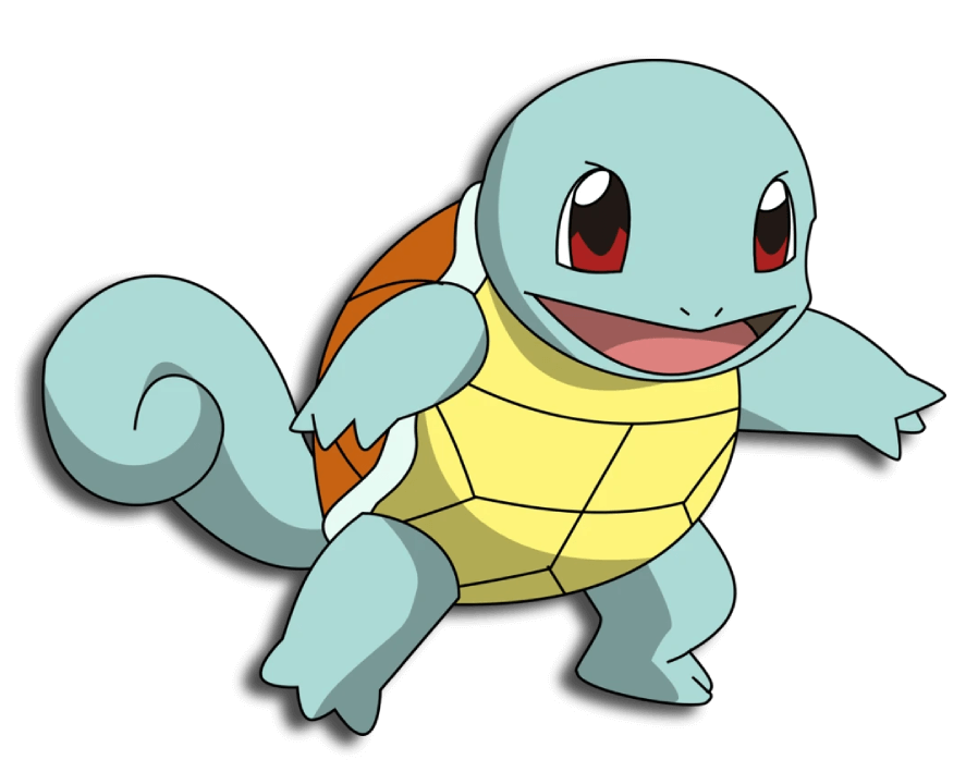 Squirtle anime VPokedex