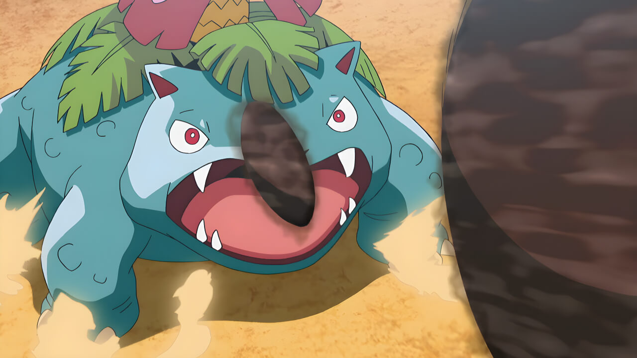 Venusaur Sludge Bomb VPokedex