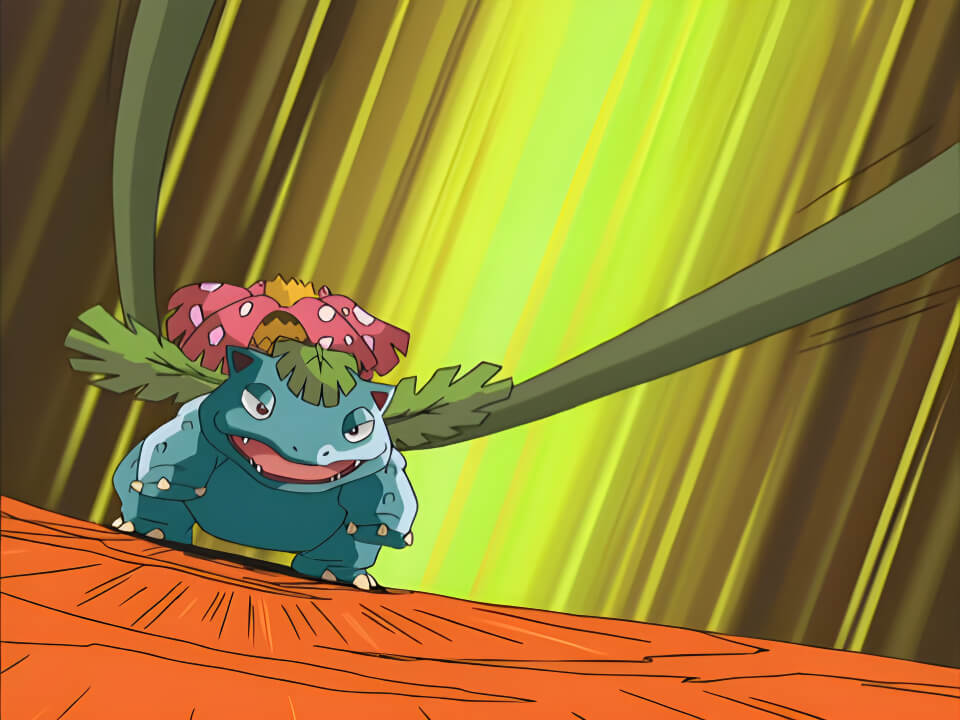 Venusaur Vine Whip VPokedex