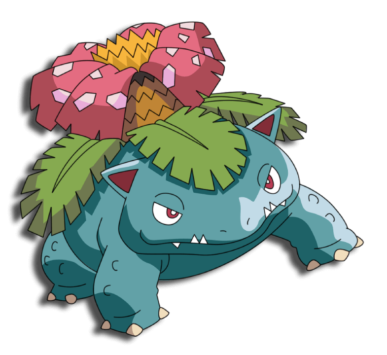 Venusaur anime VPokedex