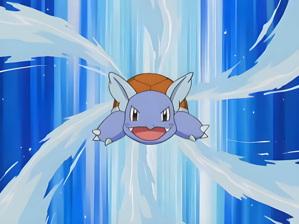 Wartortle Aqua Tail VPokedex