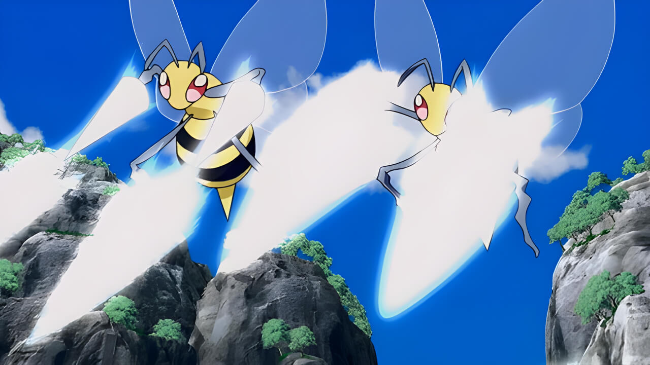 Beedrill Pin Missile VPokedex