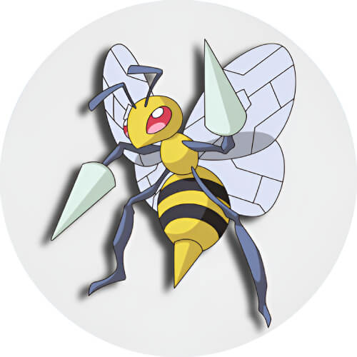 Beedrill and Butterfree