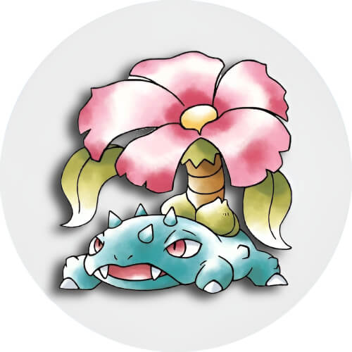 Beta Ivysaur design