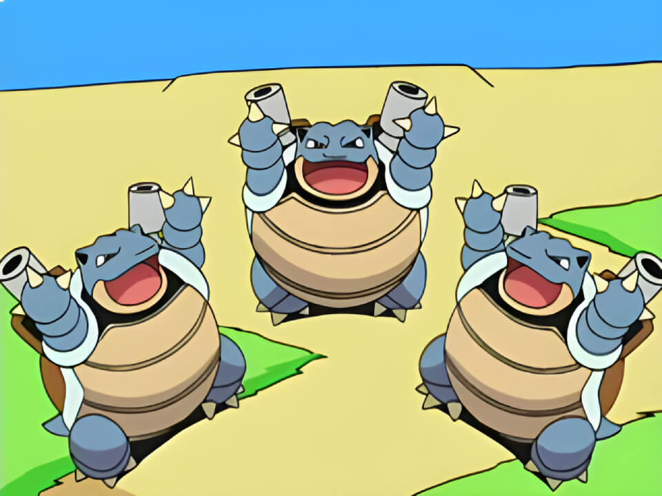 Blastoise Rain Dance VPokedex