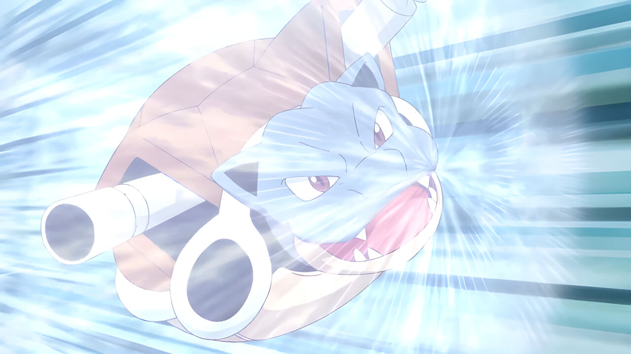 Blastoise Skull Bash VPokedex