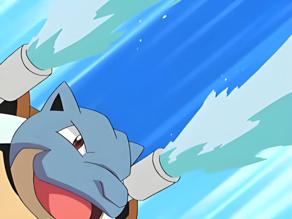 Blastoise Water Gun VPokedex