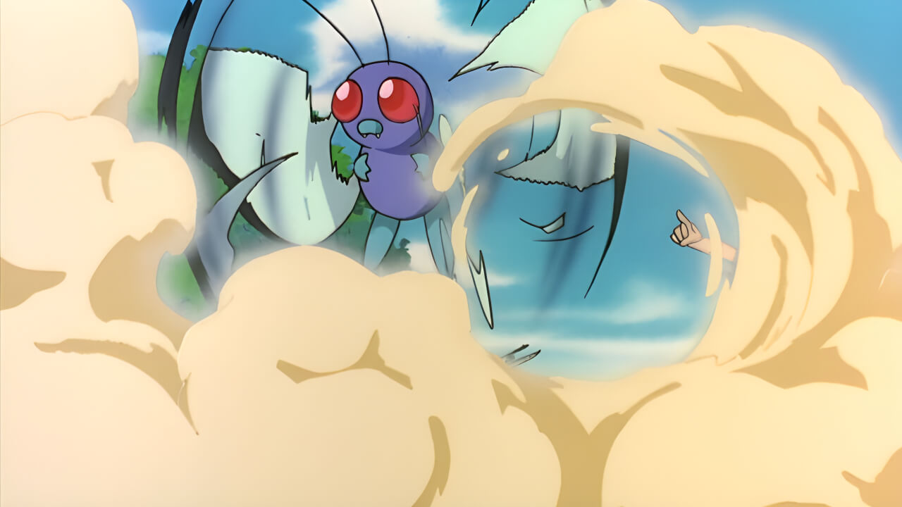 Butterfree Sand-Attack VPokedex