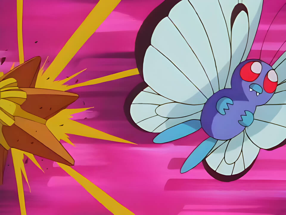 Butterfree Tackle VPokedex