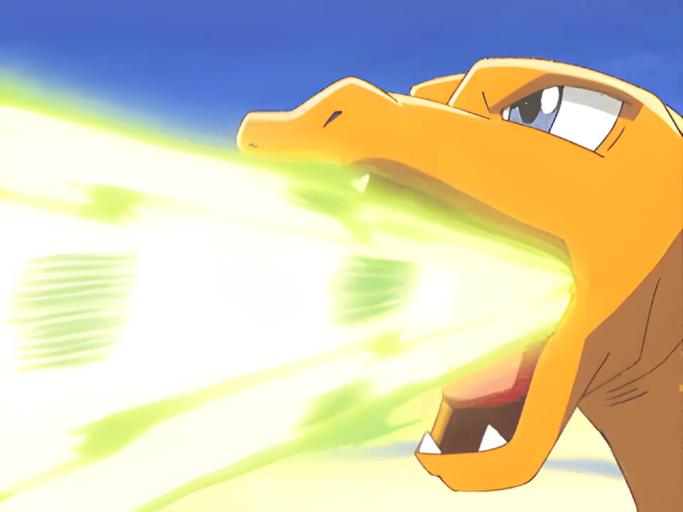 Charizard Dragon Breath VPokedex