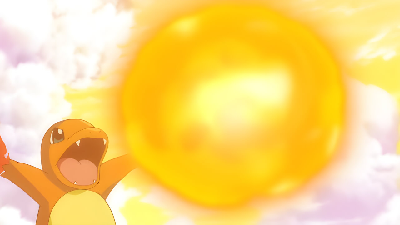 Charmander Flame Burst VPokedex