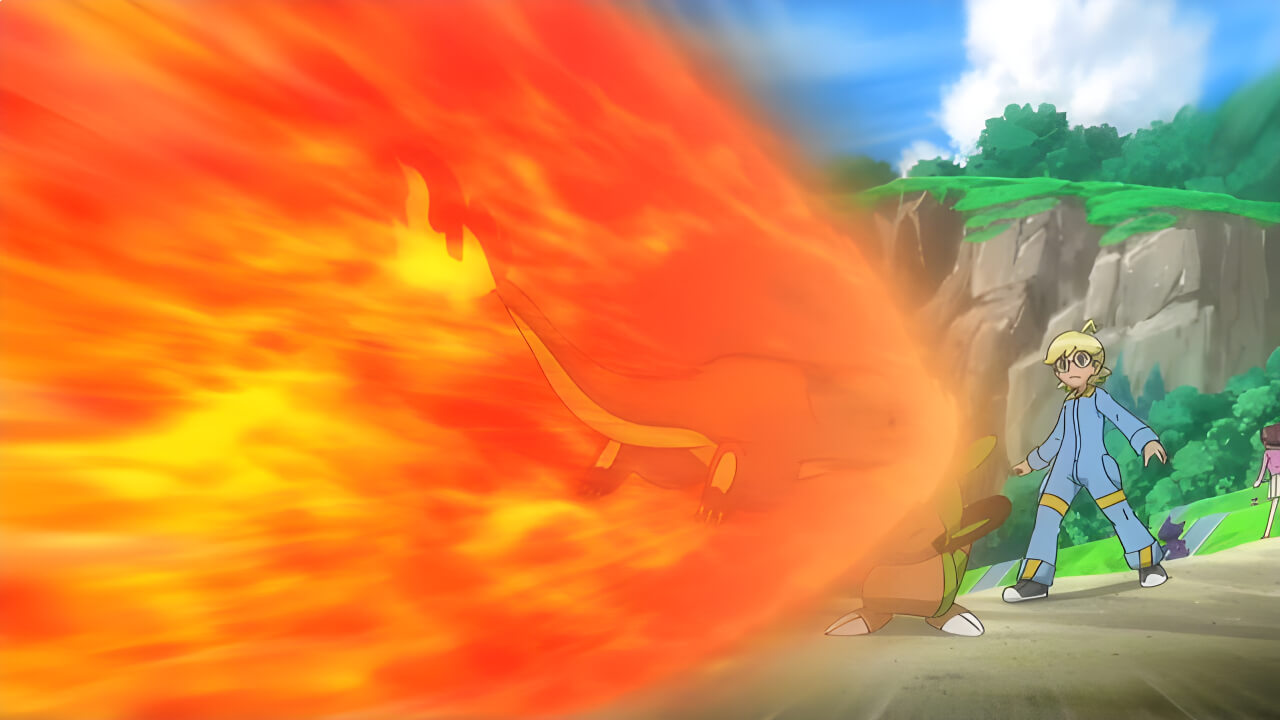 Charmander Flame Charge VPokedex