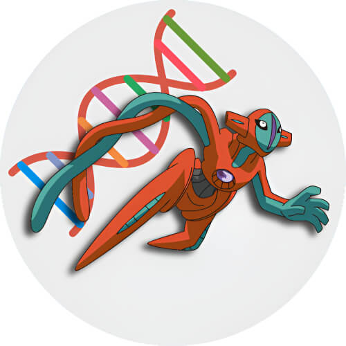 Deoxys DNA design