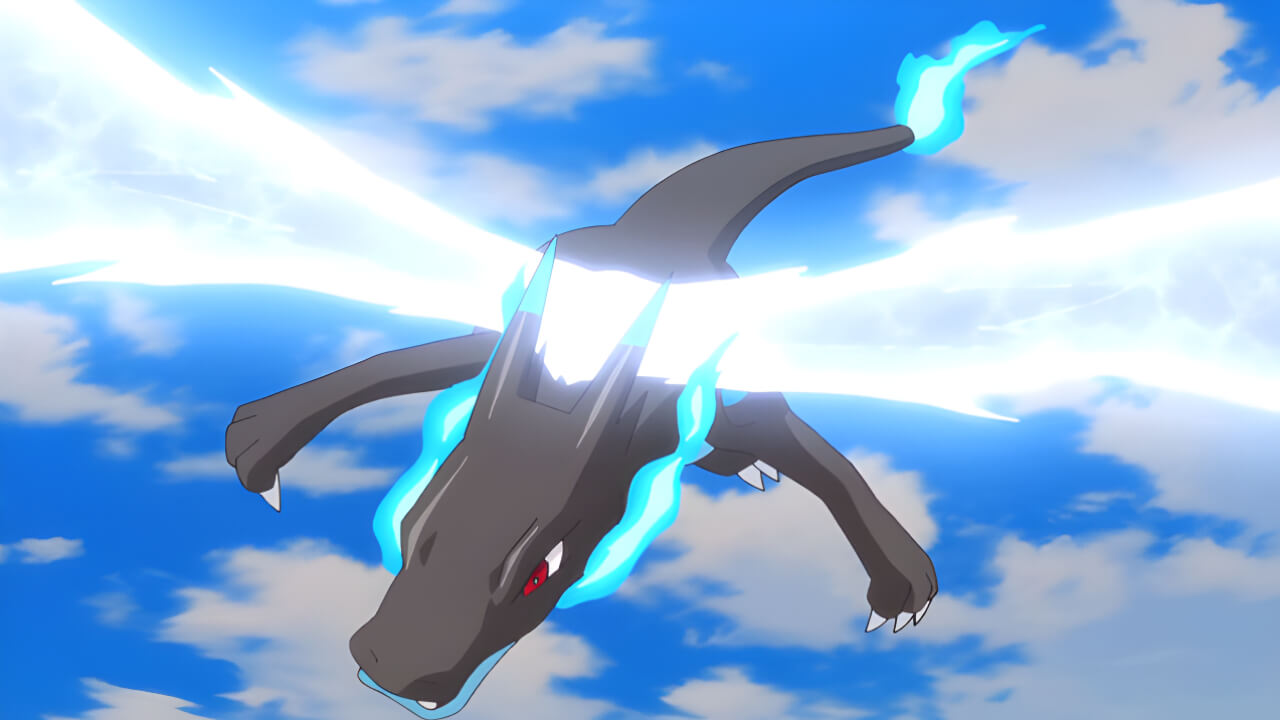 Mega Charizard X Steel Wing VPokedex