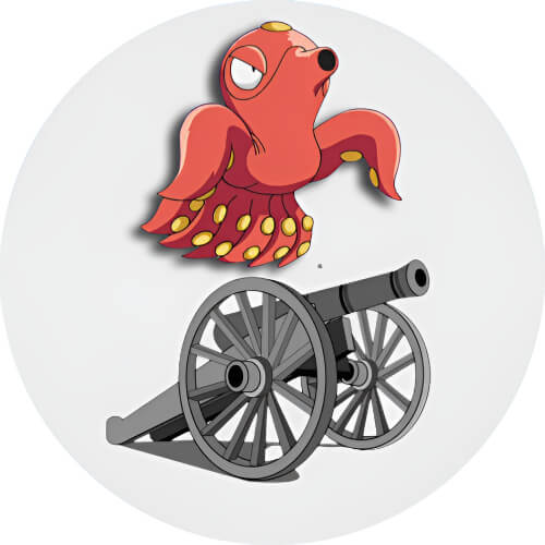Octillery cannon design