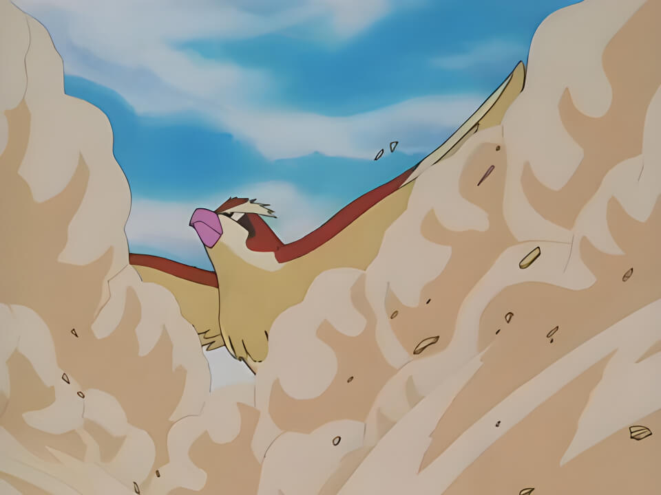 Pidgey Sand Attack VPokedex