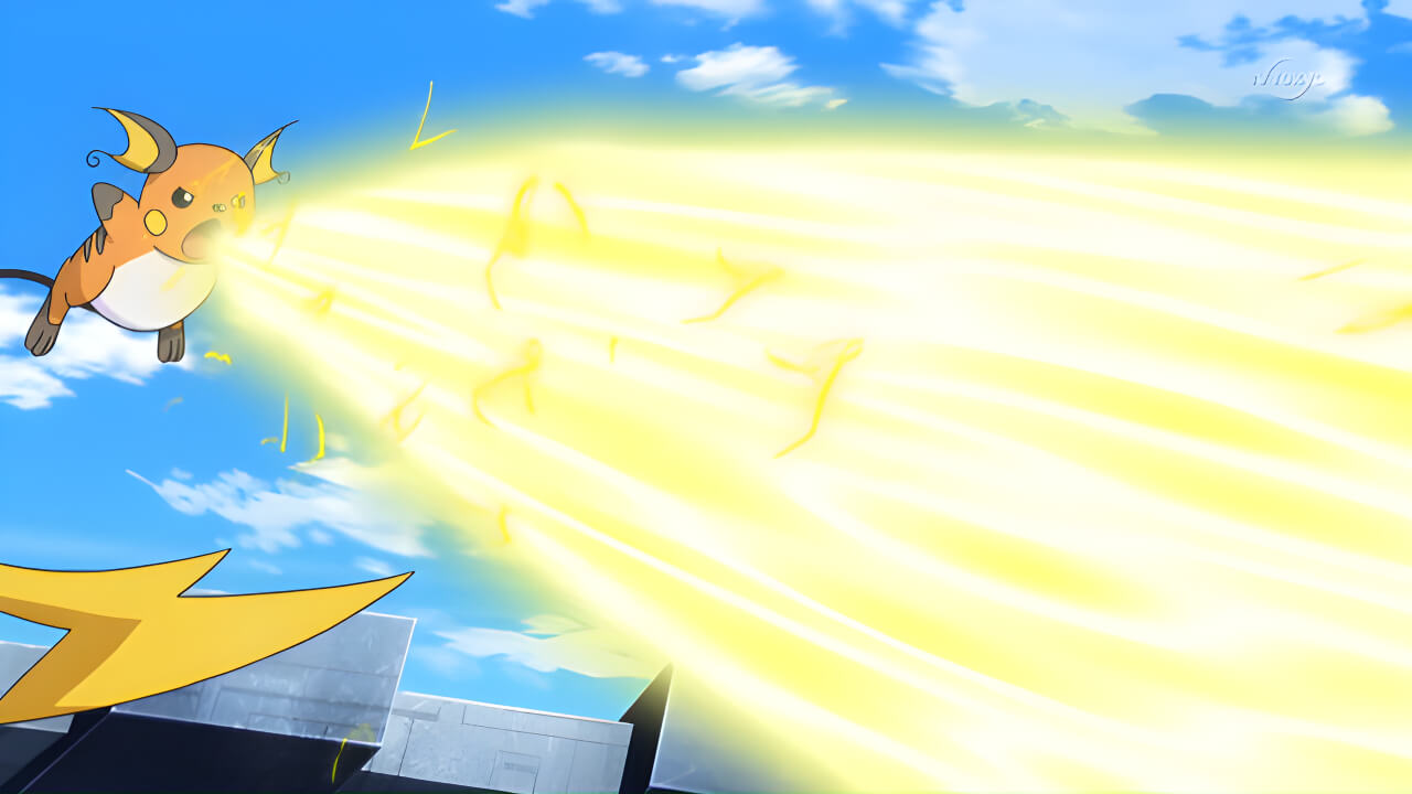 Raichu Charge Beam VPokedex