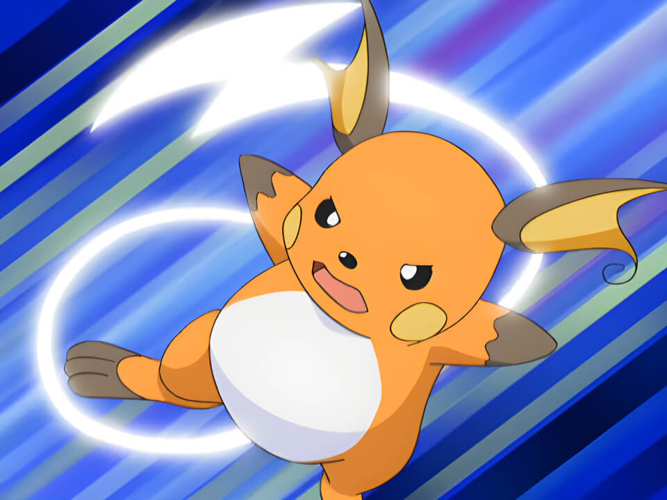 Raichu Iron Tail VPokedex