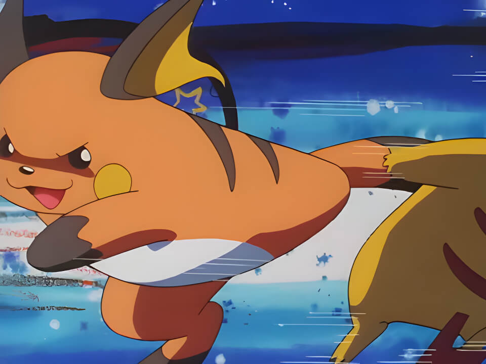 Raichu Mega Kick VPokedex