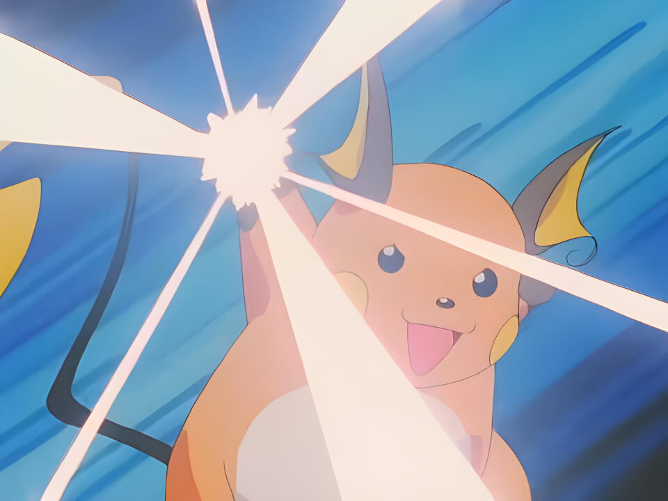 Raichu Mega Punch VPokedex