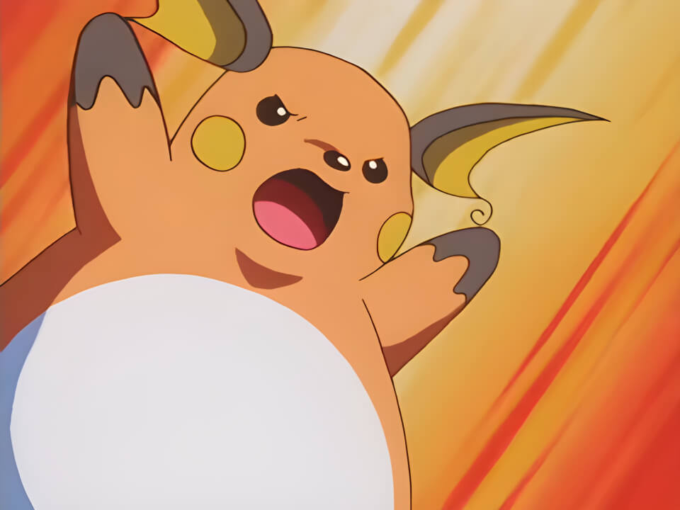 Raichu Take Down VPokedex