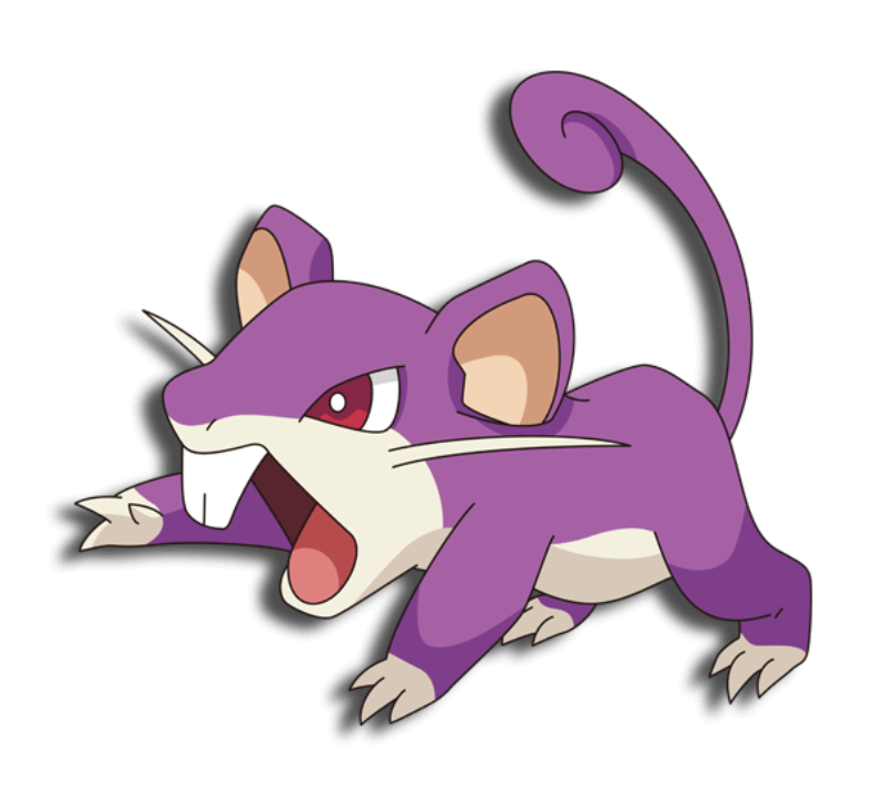 Rattata anime VPokedex