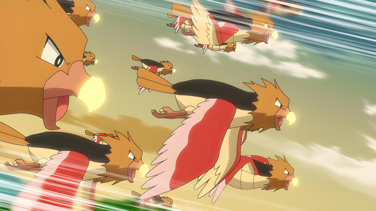 Spearow Peck VPokedex
