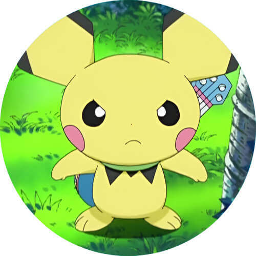 Ukulele Pichu anime