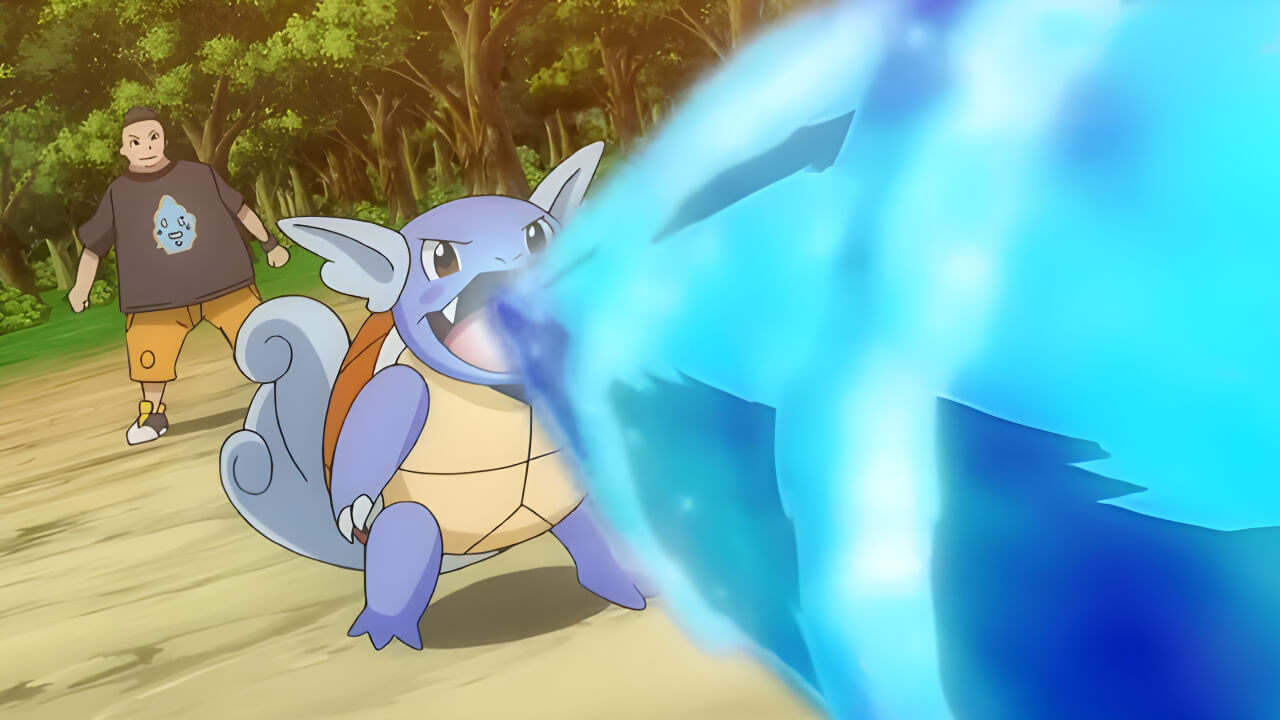 Wartortle Hydro Pump VPokedex