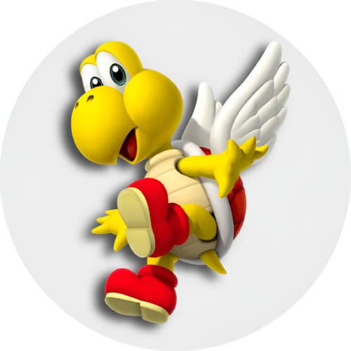 Wartortle Koopa Troopa design