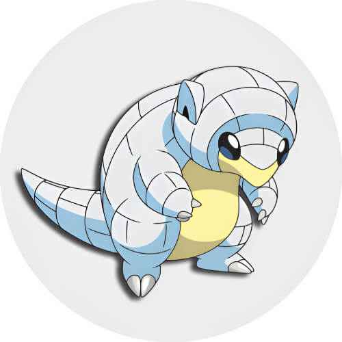 Alolan Sandshrew and Alolan Vulpix