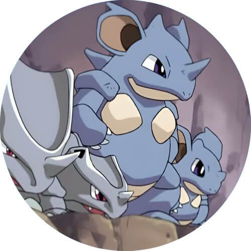 Baby Nidoqueen anime