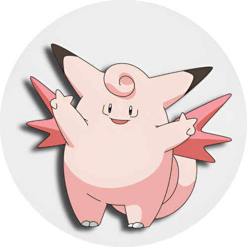 Clefable and Wigglytuff