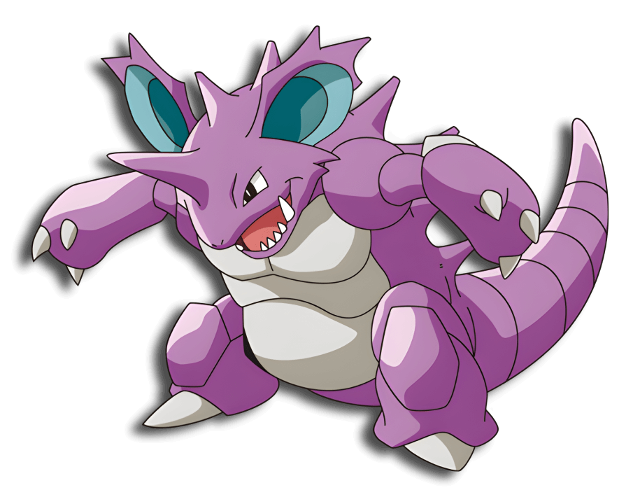 Nidoking anime VPokedex