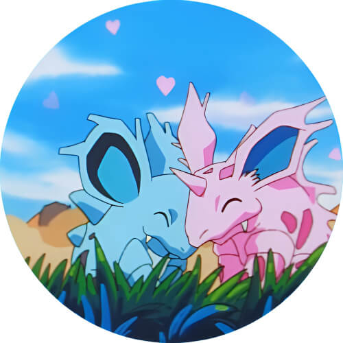 Nidorina and Nidorino anime